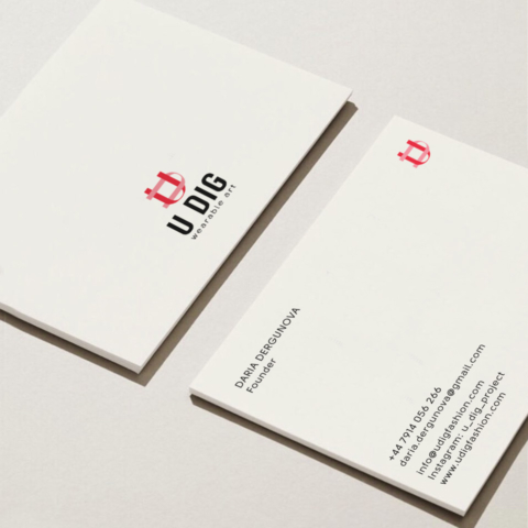 UDig Business card