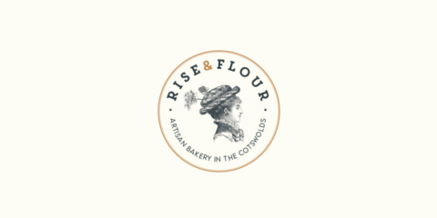 Rise and flour logo design